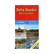 Delta Dunarii - harta turistica