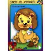 Leul - Carte de colorat cu abtibilduri