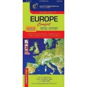 Europa - Harta rutiera Confort