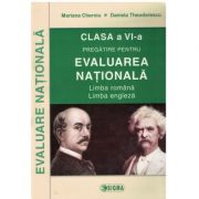 Evaluare Nationala - Romana-Engleza - Clasa a VI-a