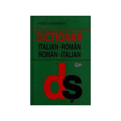 Dictionar Italian-Roman, Roman-Italian (cartonat)