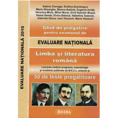 Evaluare Nationala 2010. Limba si literatura romana